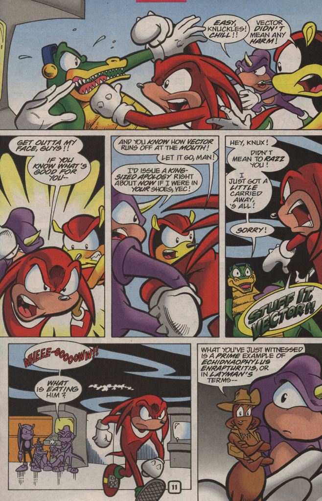 Read online Knuckles the Echidna comic -  Issue #27 - 15