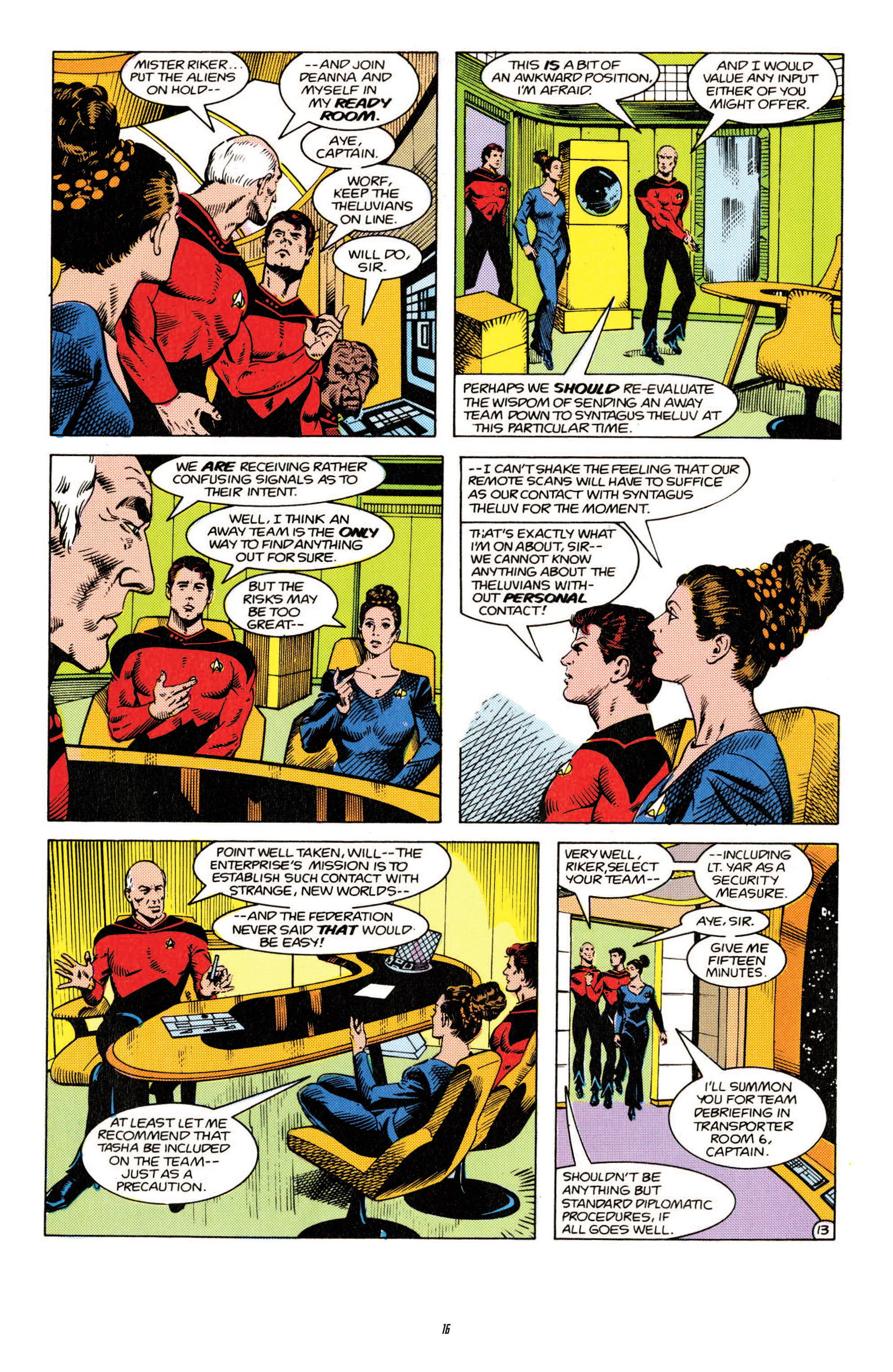 Read online Star Trek Classics comic -  Issue #4 - 15