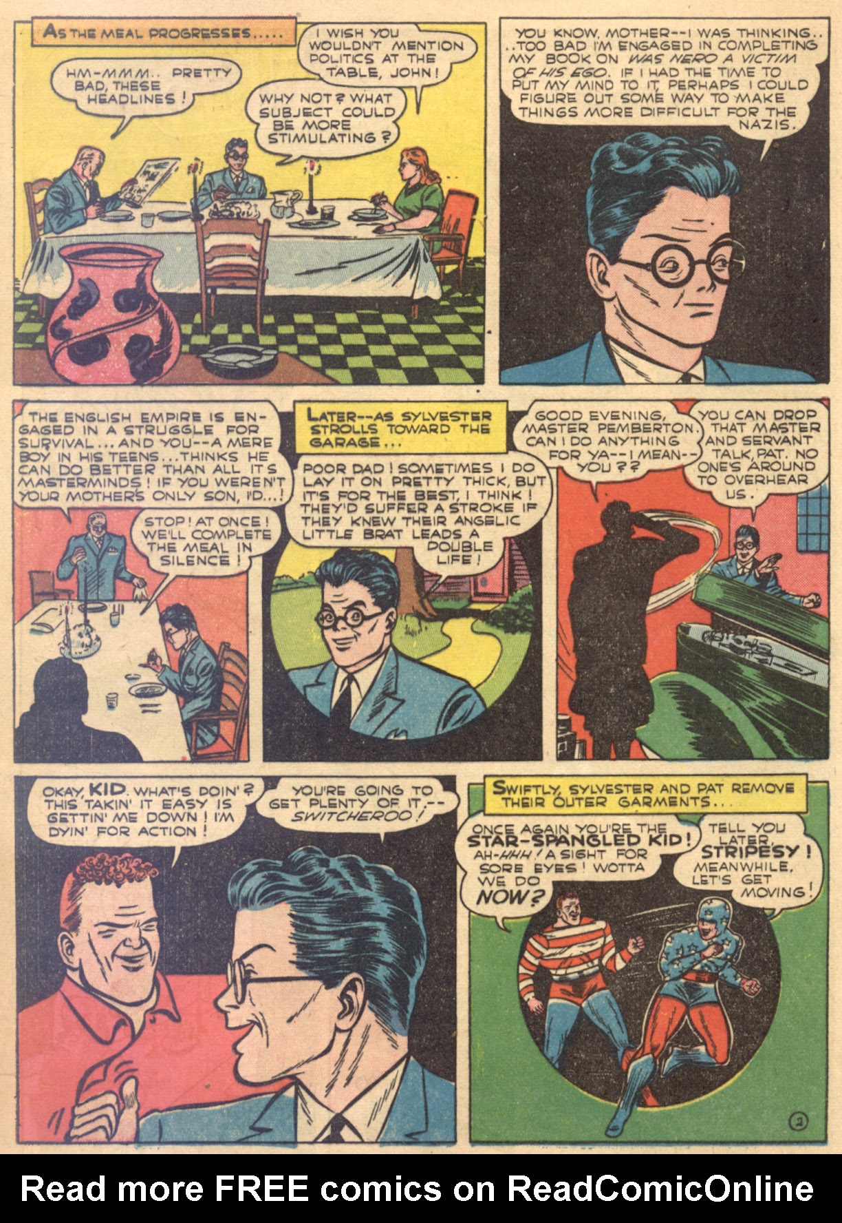 Read online Star Spangled Comics comic -  Issue #3 - 53