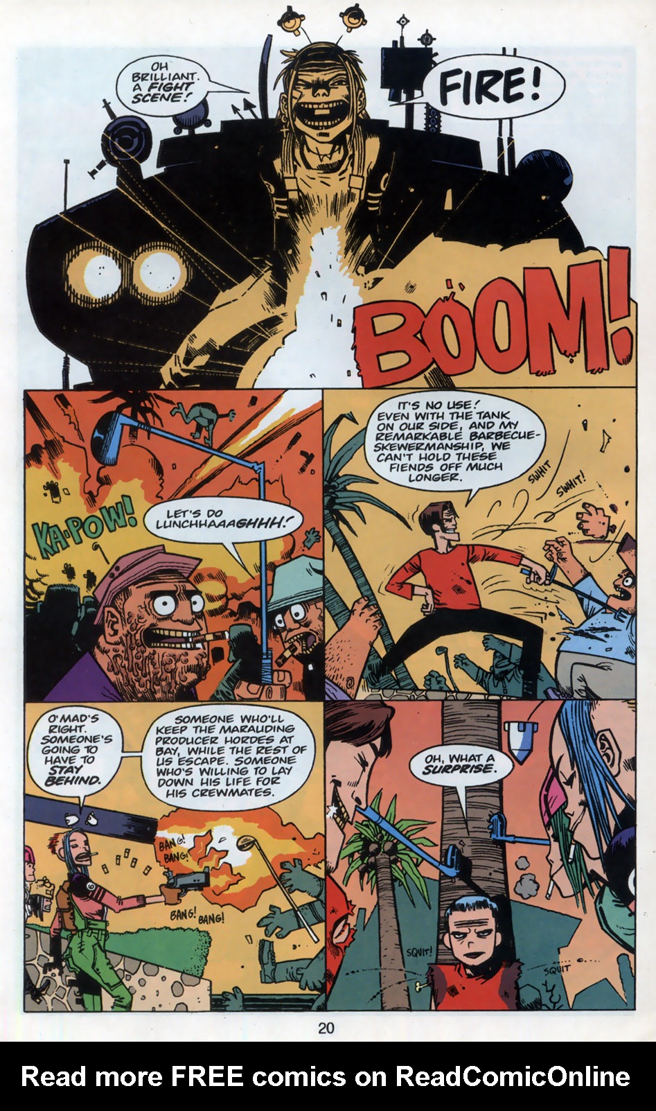 Read online Tank Girl: The Odyssey comic -  Issue #2 - 22