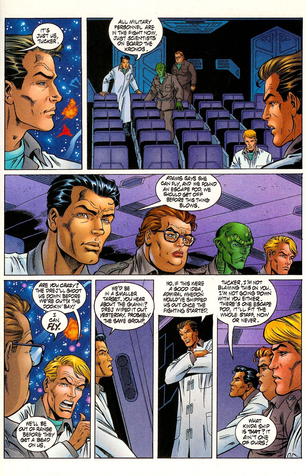 Read Online Titan A E Comic Issue 2