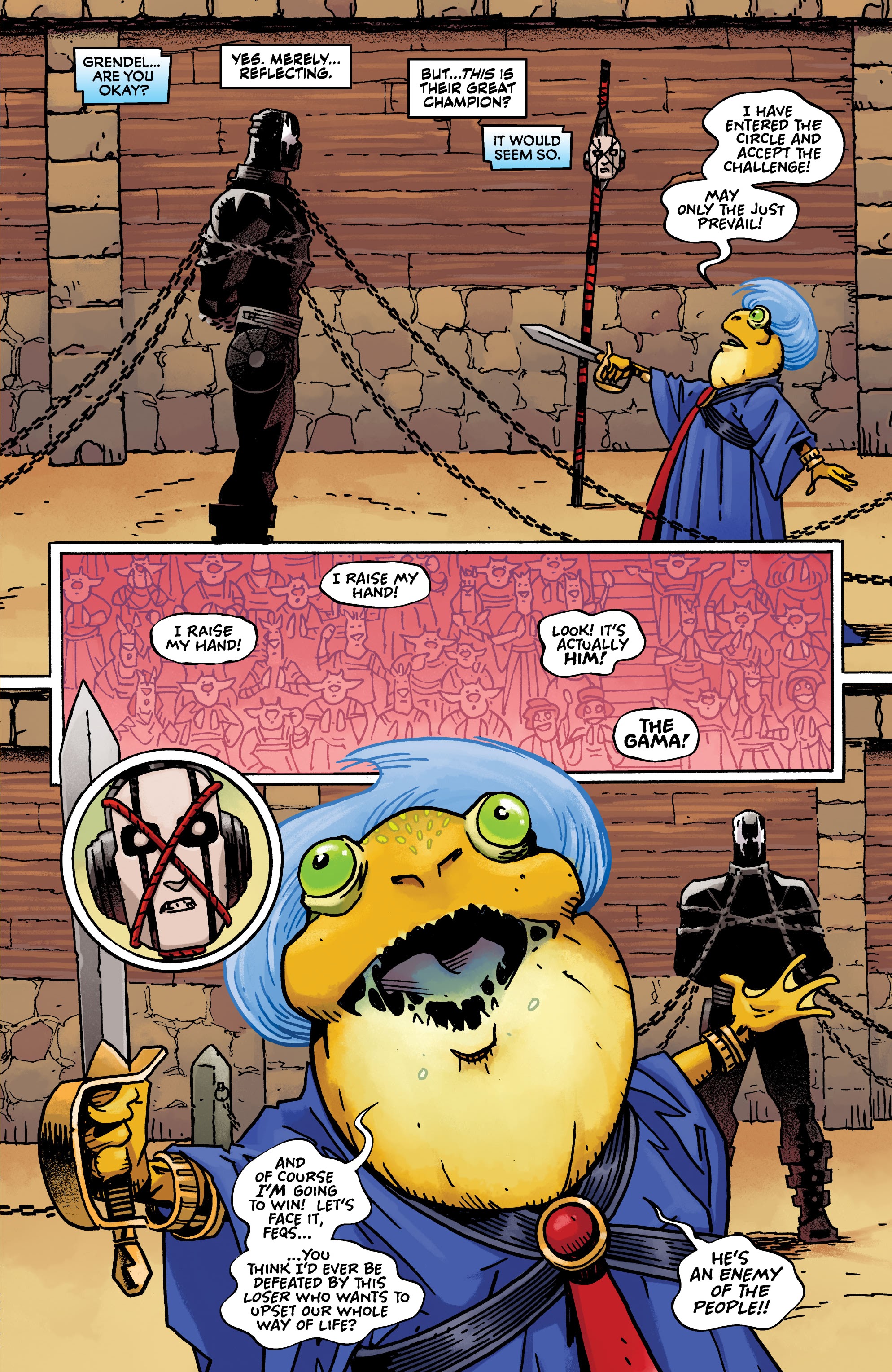 Read online Grendel: Devil's Odyssey comic -  Issue #7 - 11
