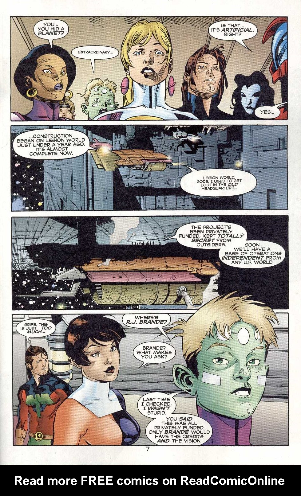 Read online The Legion comic -  Issue #3 - 7