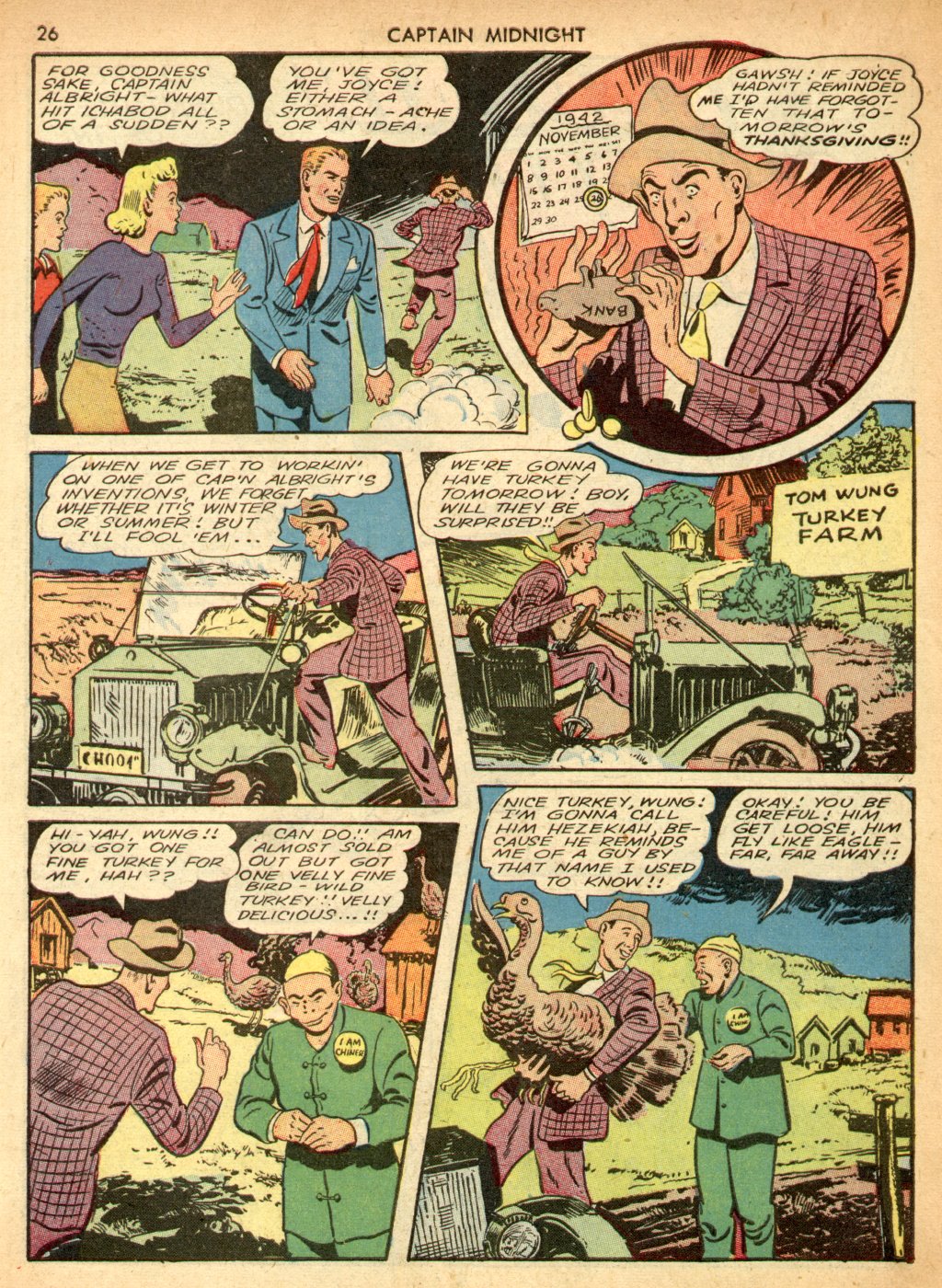 Read online Captain Midnight (1942) comic -  Issue #3 - 26