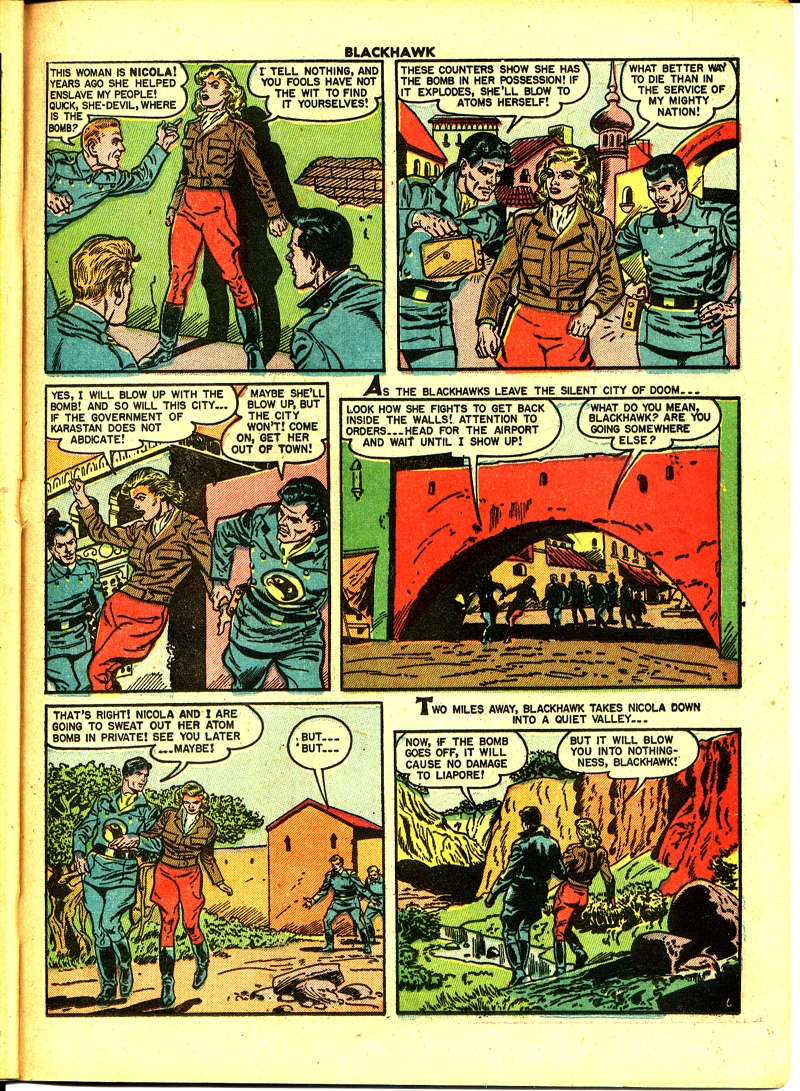 Read online Blackhawk (1957) comic -  Issue #42 - 31