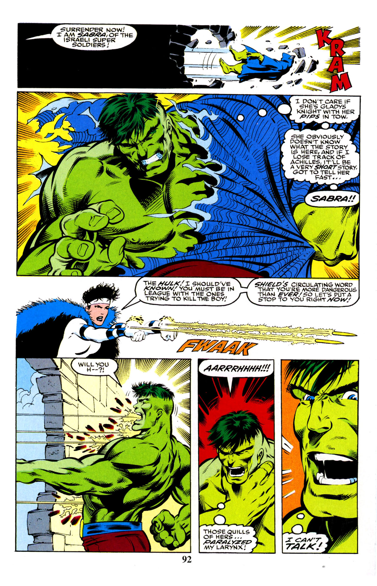 Read online Hulk Visionaries: Peter David comic -  Issue # TPB 7 - 91