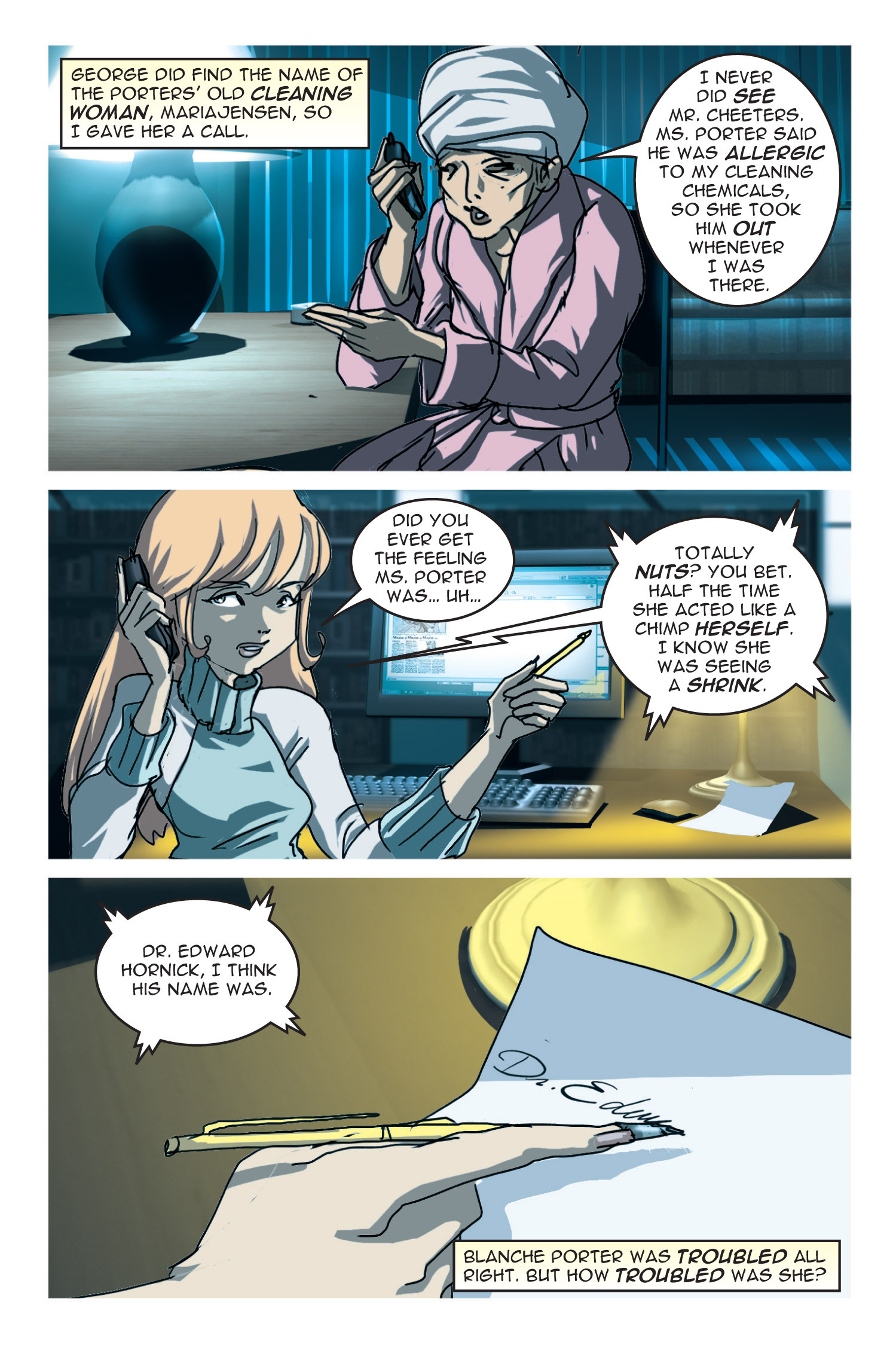 Read online Nancy Drew comic -  Issue #6 - 22