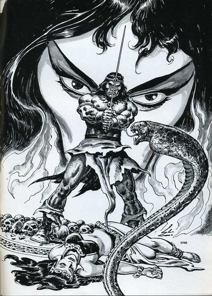 Read online The Savage Sword Of Conan comic -  Issue #188 - 67