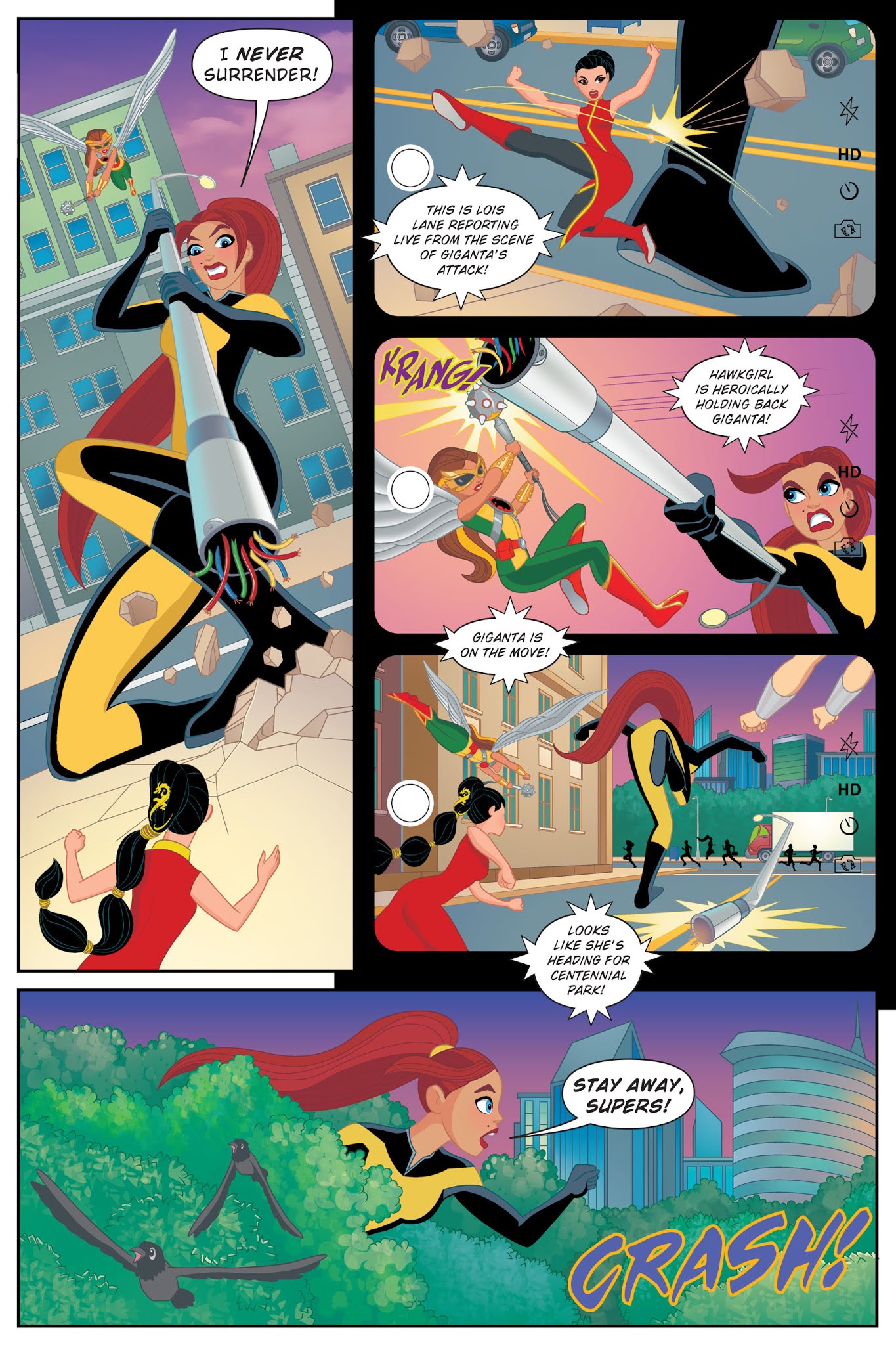 Read online DC Super Hero Girls: Finals Crisis comic -  Issue # TPB - 78