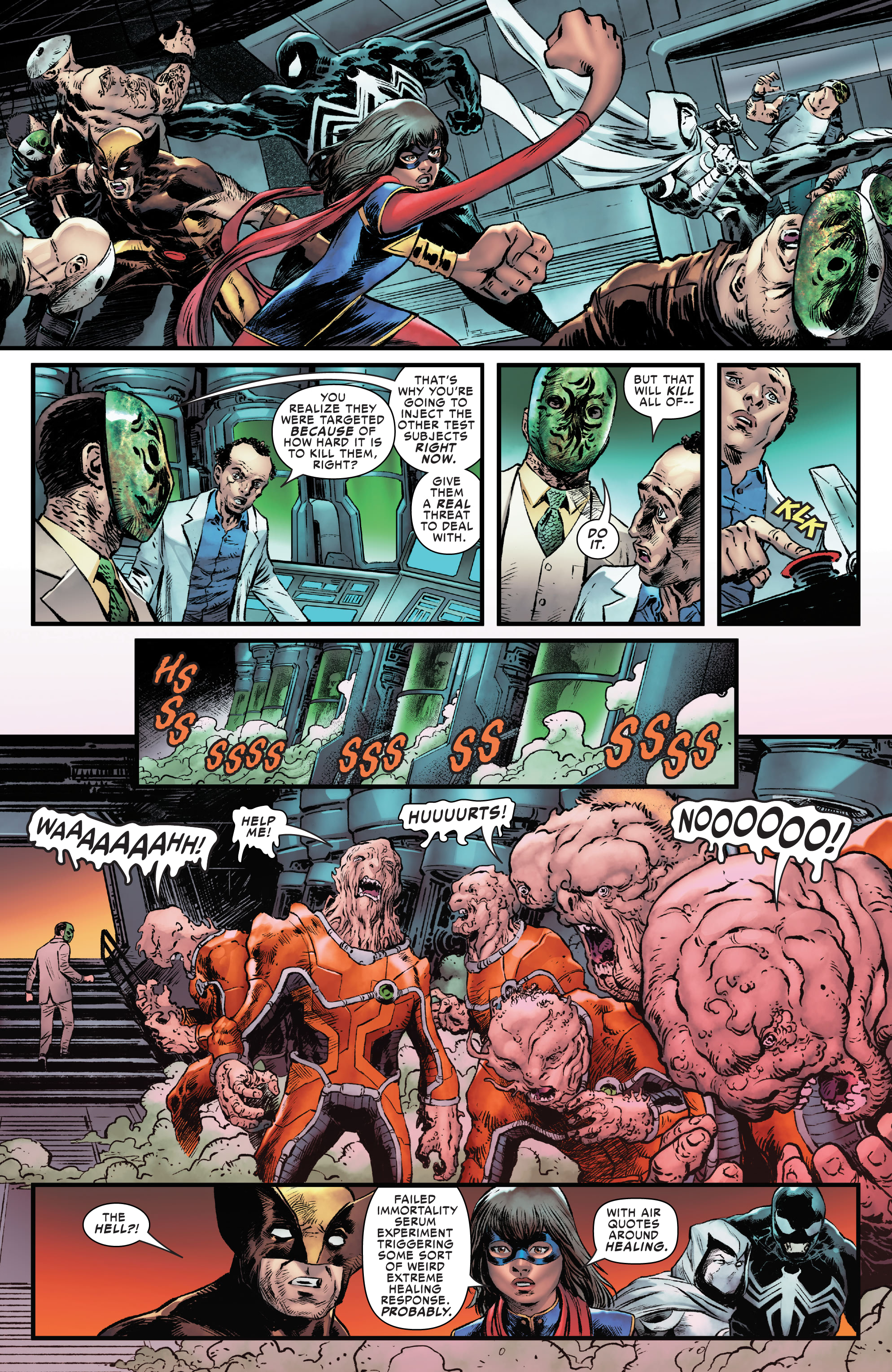 Read online Ms. Marvel & Venom comic -  Issue #1 - 25