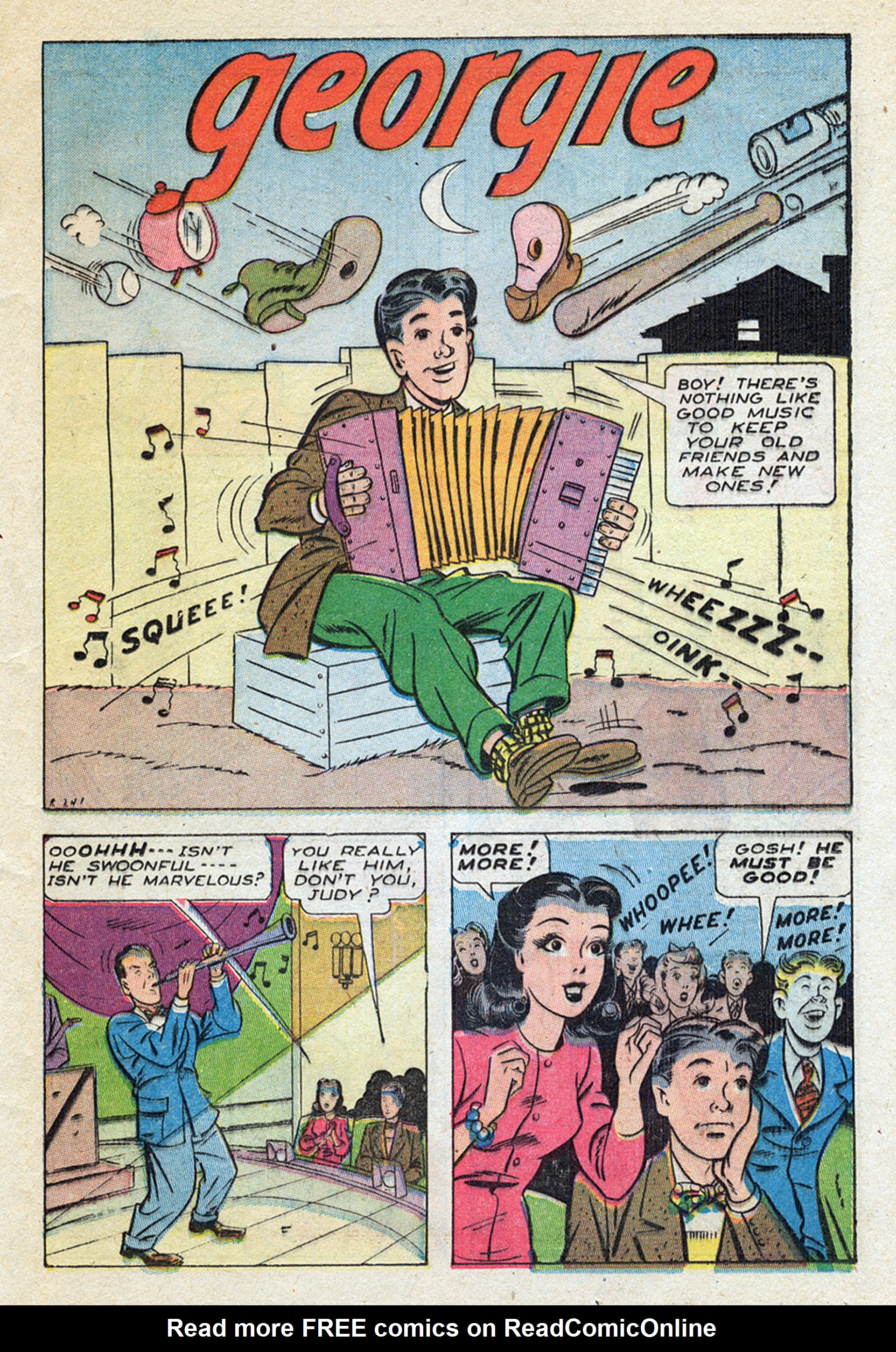 Read online Georgie Comics (1945) comic -  Issue #4 - 35
