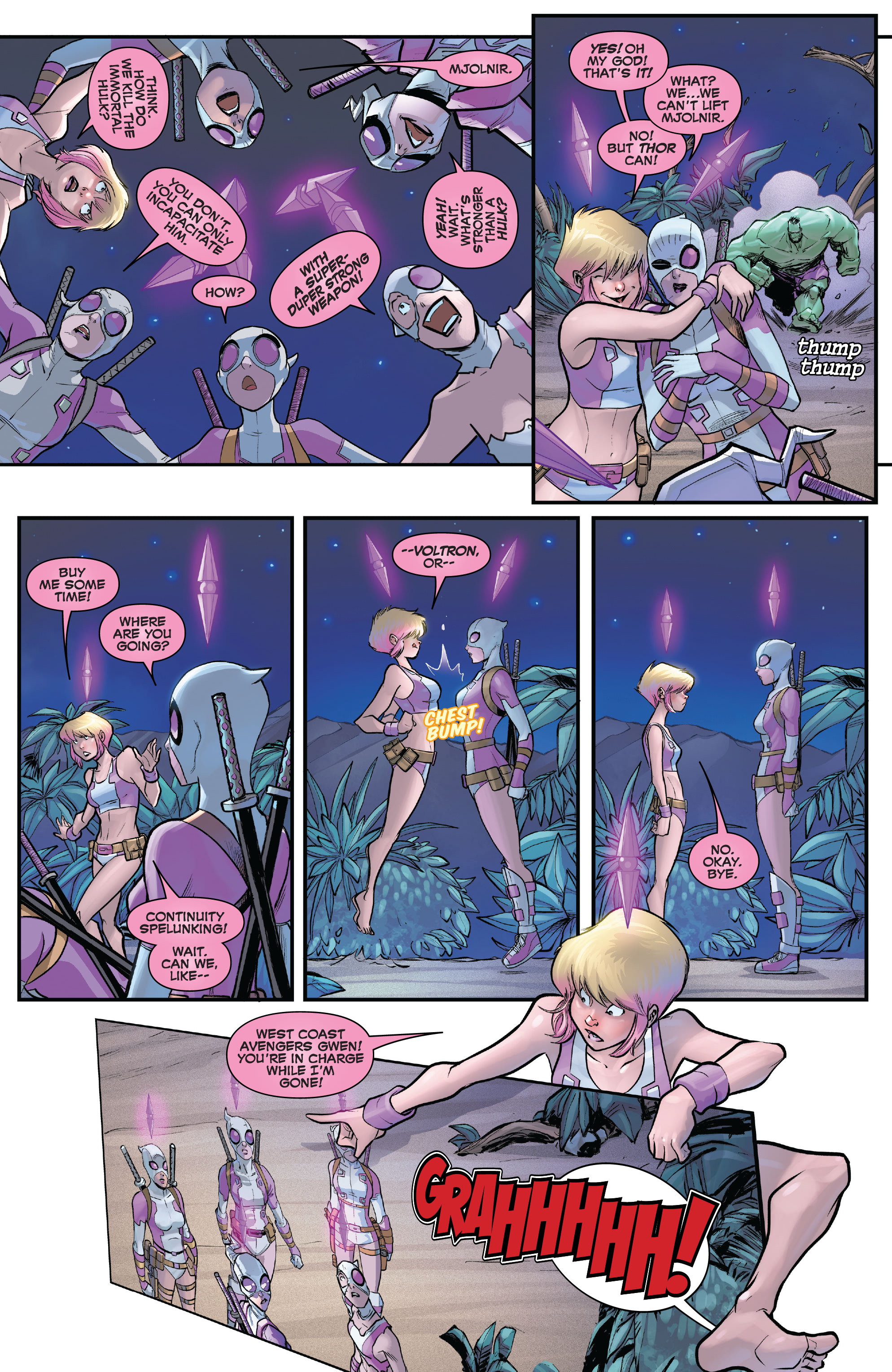 Read online Gwenpool Strikes Back comic -  Issue # _TPB - 81