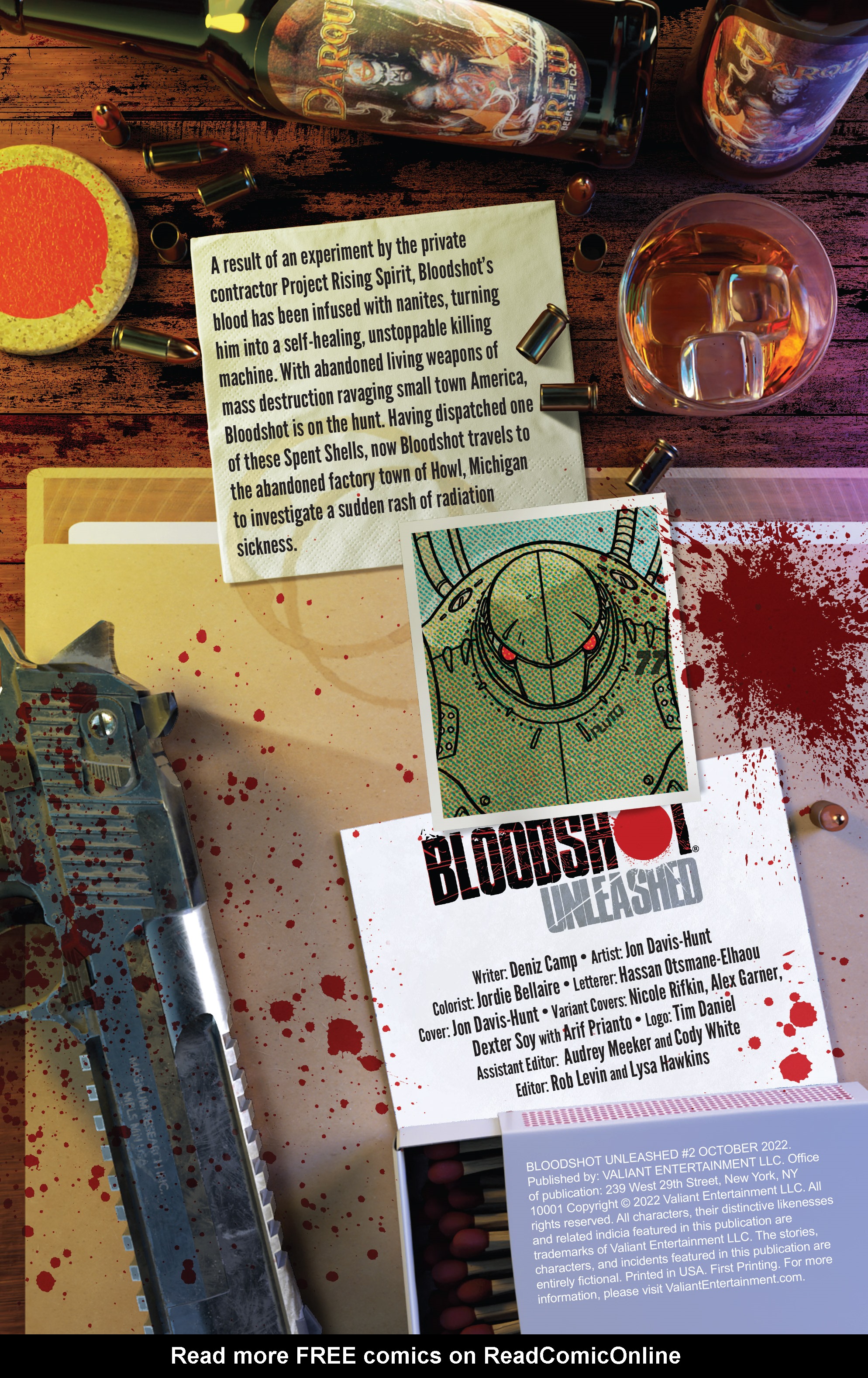Read online Bloodshot Unleashed comic -  Issue #2 - 2