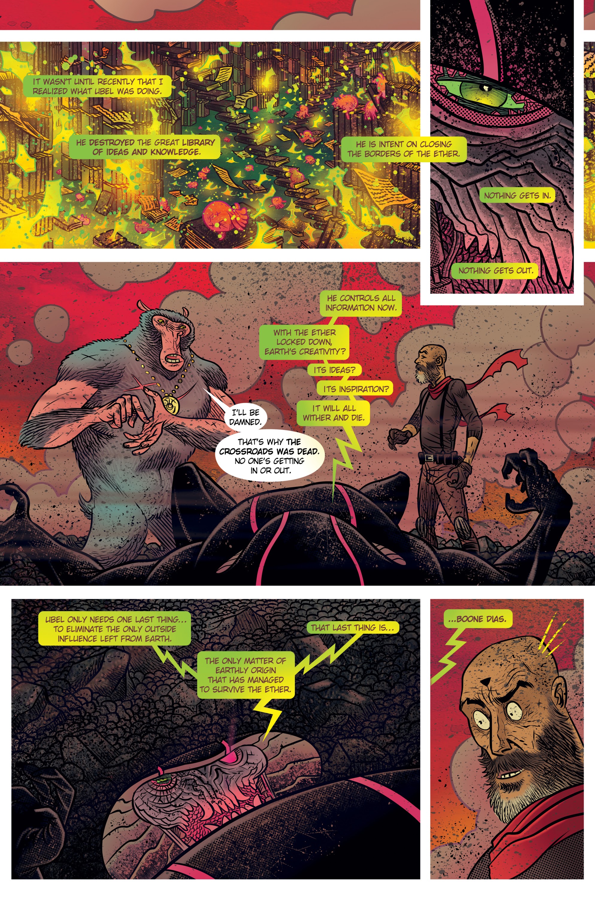 Read online Ether: The Disappearance of Violet Bell comic -  Issue # _TPB - 88