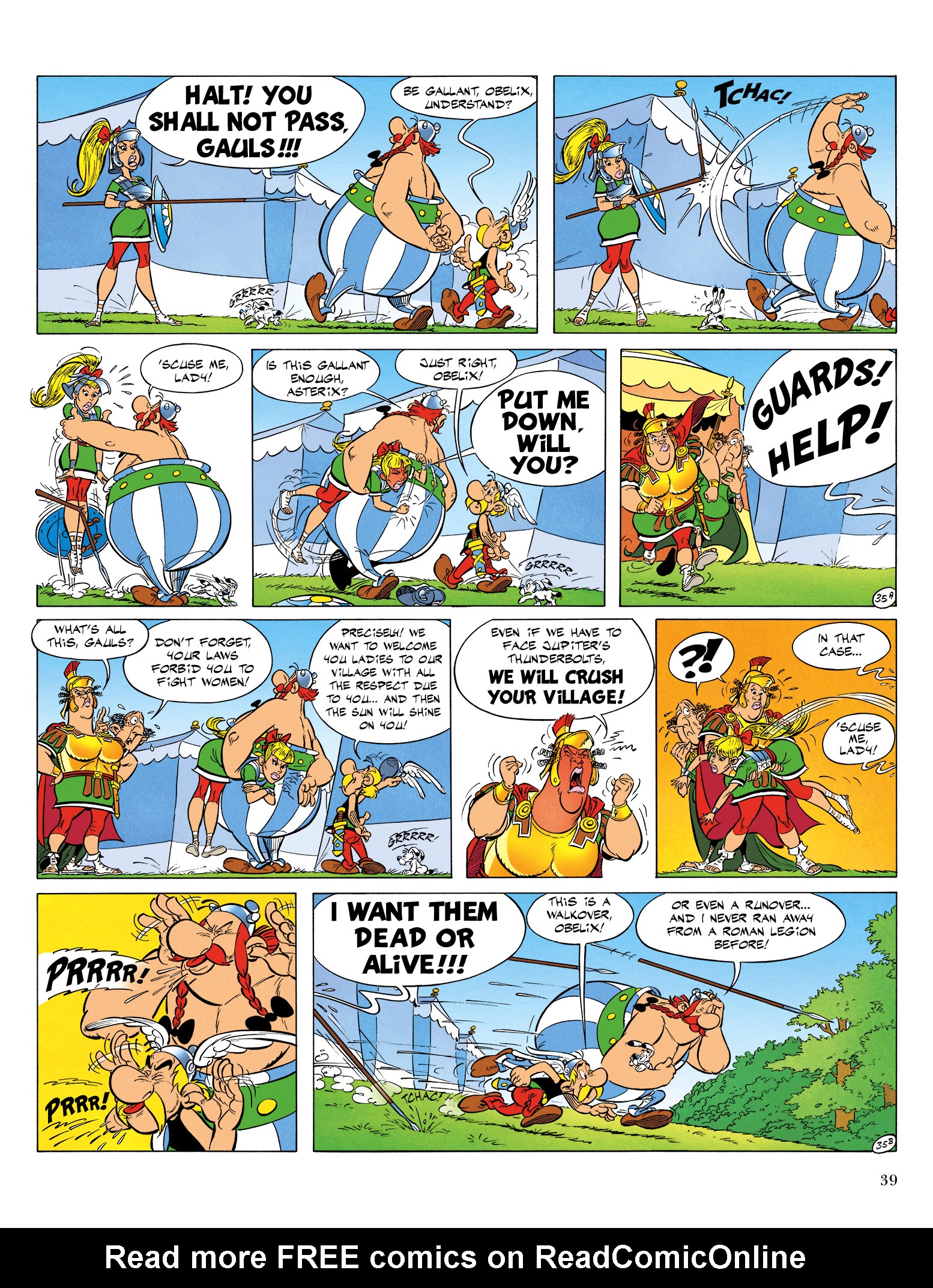 Read online Asterix comic -  Issue #29 - 40