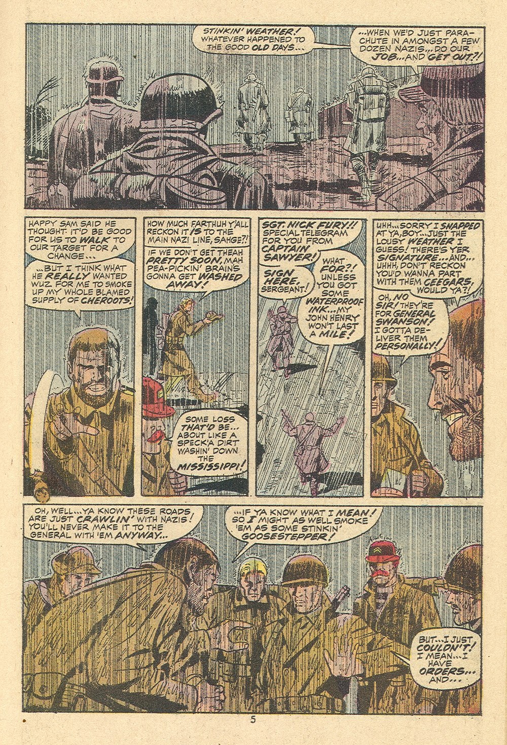 Read online Sgt. Fury comic -  Issue #110 - 7