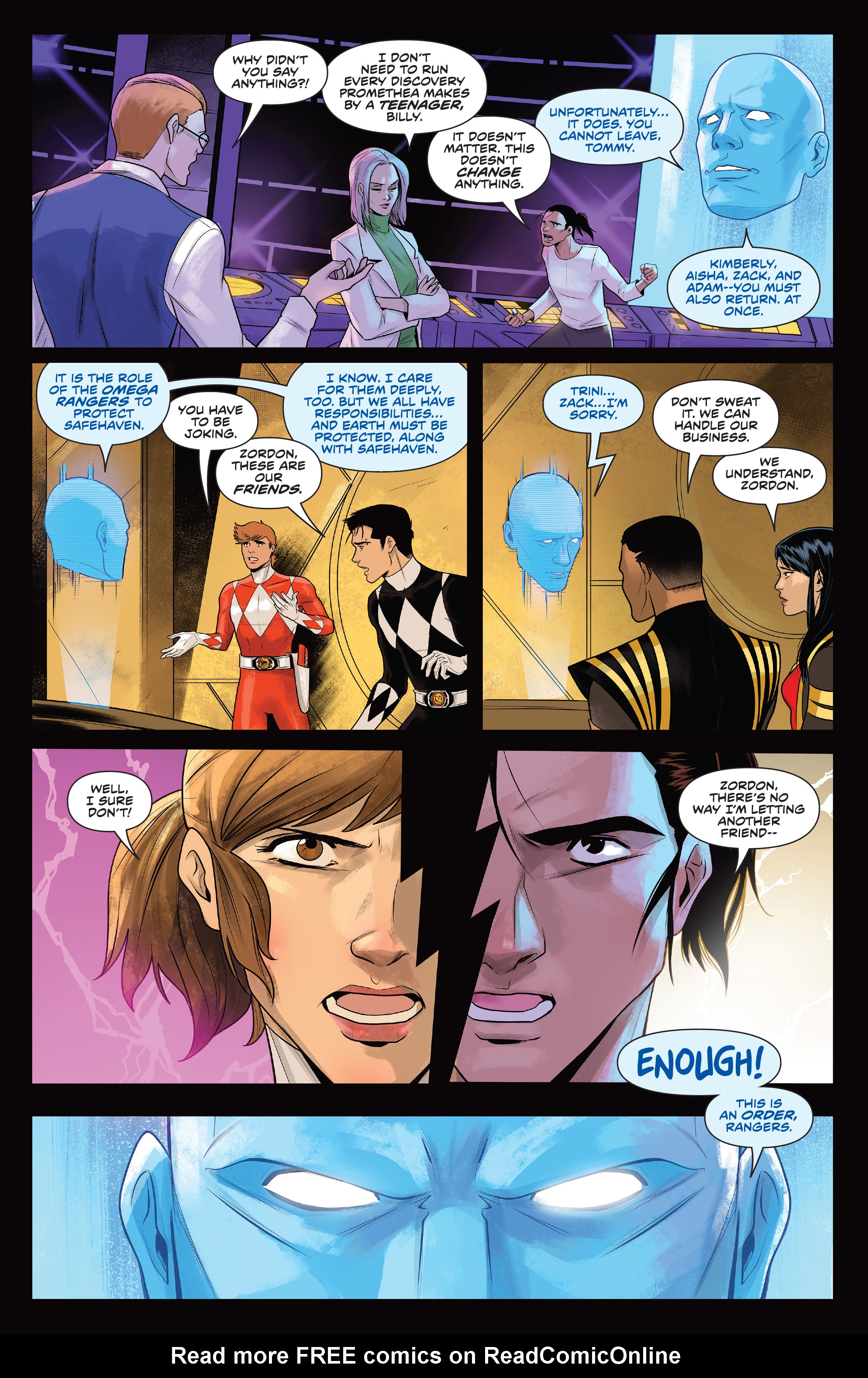 Read online Mighty Morphin Power Rangers comic -  Issue #106 - 8