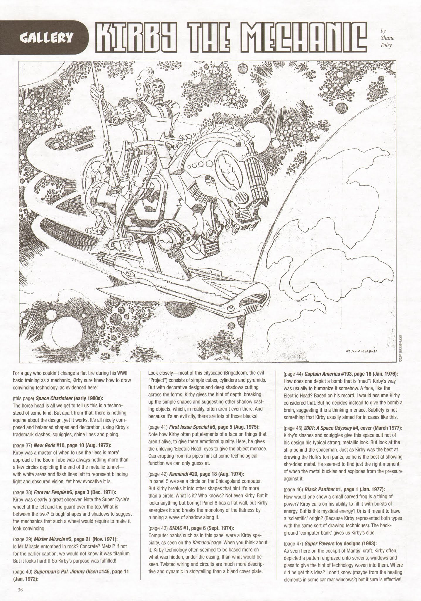 Read online The Jack Kirby Collector comic -  Issue #48 - 37
