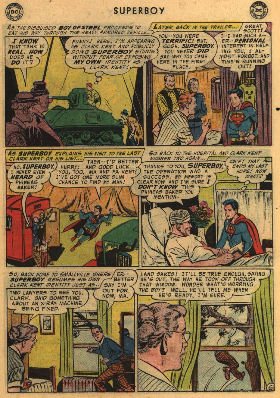 Read online Superboy (1949) comic -  Issue #54 - 17