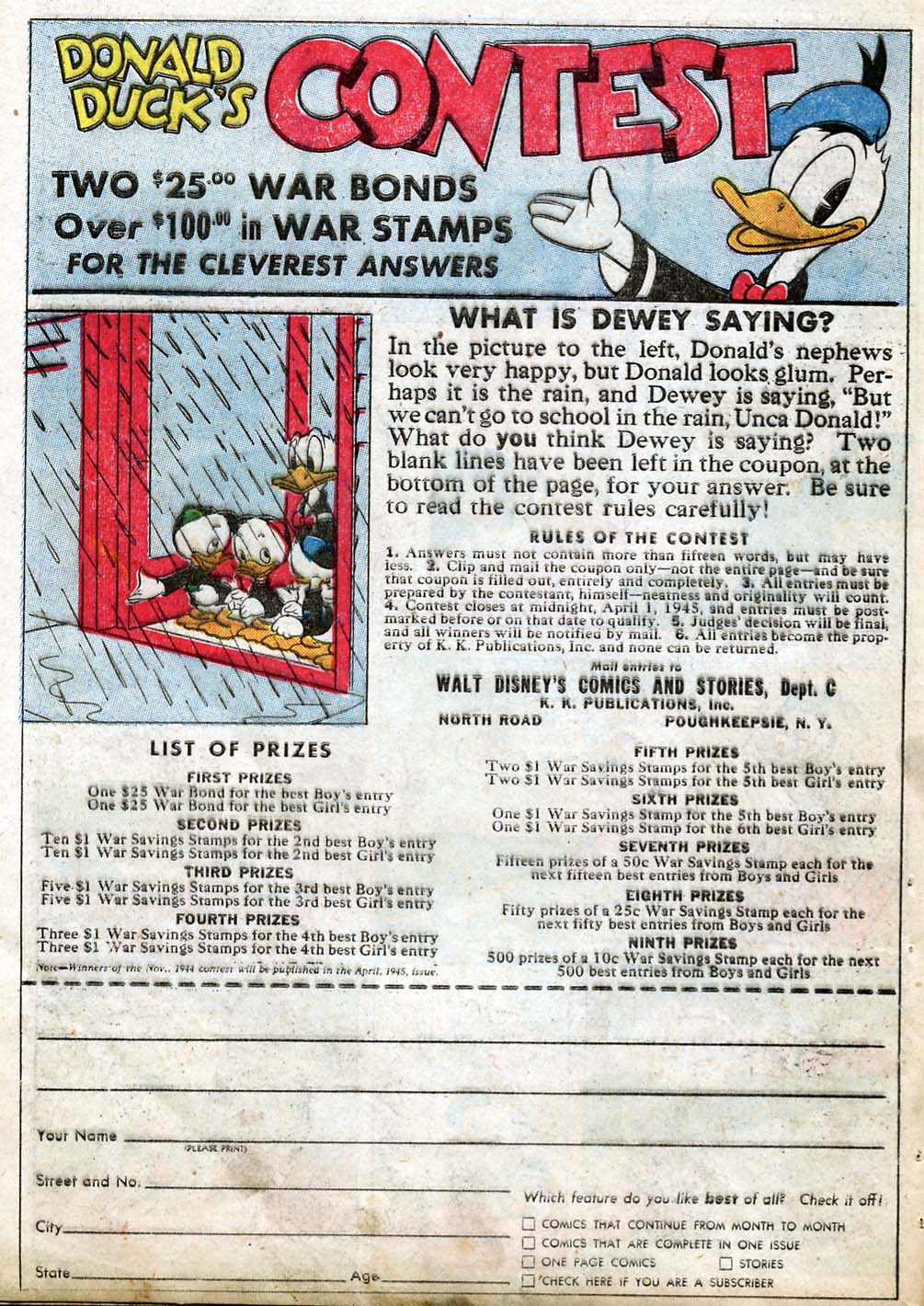 Read online Walt Disney's Comics and Stories comic -  Issue #54 - 42