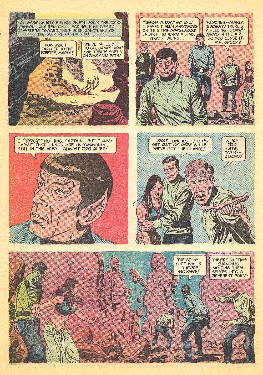 Read online Star Trek (1967) comic -  Issue #10 - 10