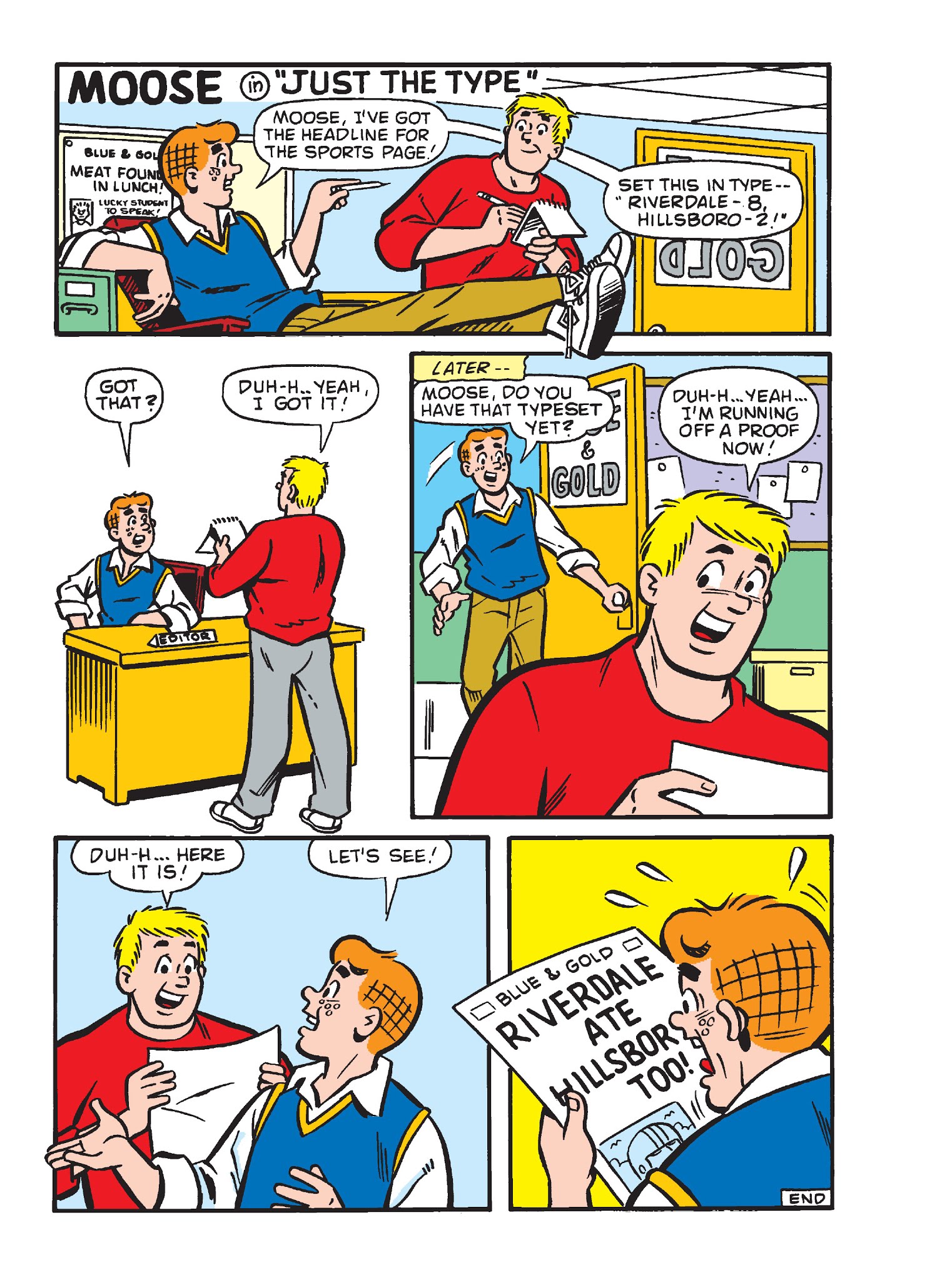 Read online Archie's Funhouse Double Digest comic -  Issue #25 - 34