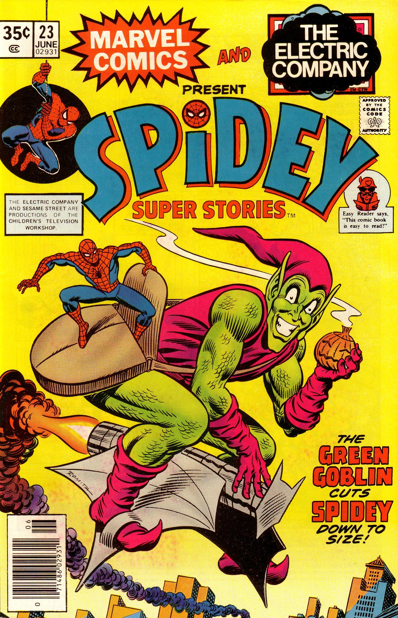 Read online Spidey Super Stories comic -  Issue #23 - 1
