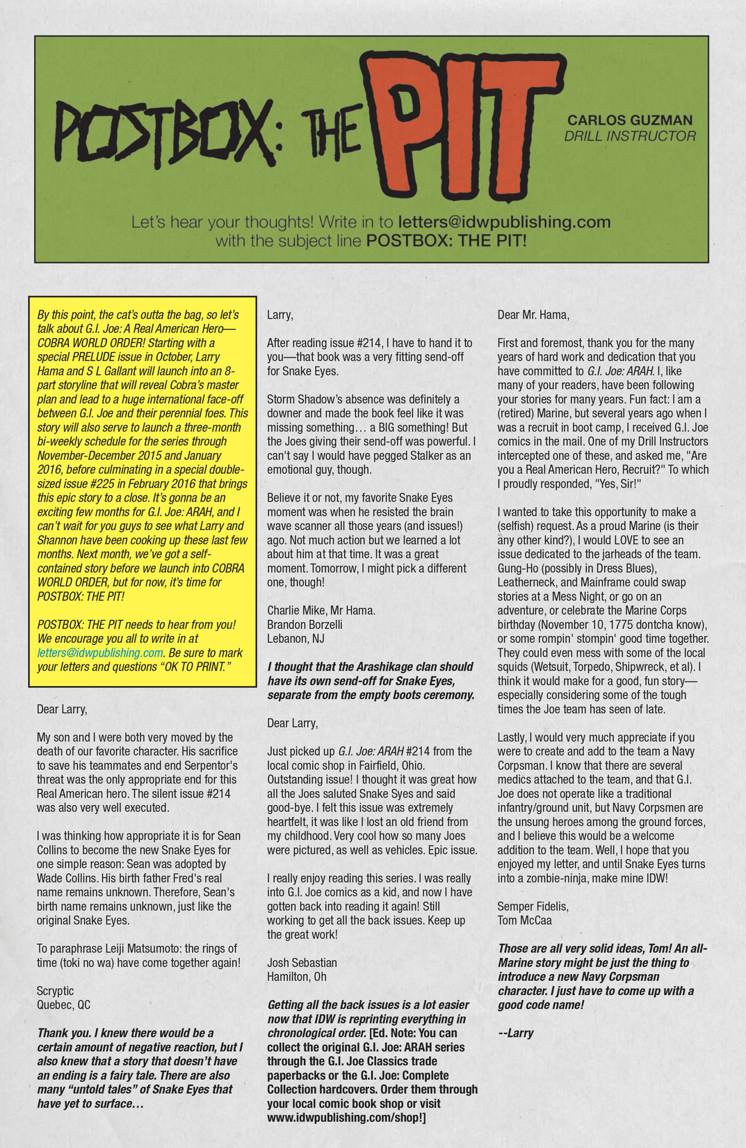 Read online G.I. Joe: A Real American Hero comic -  Issue #217 - 24