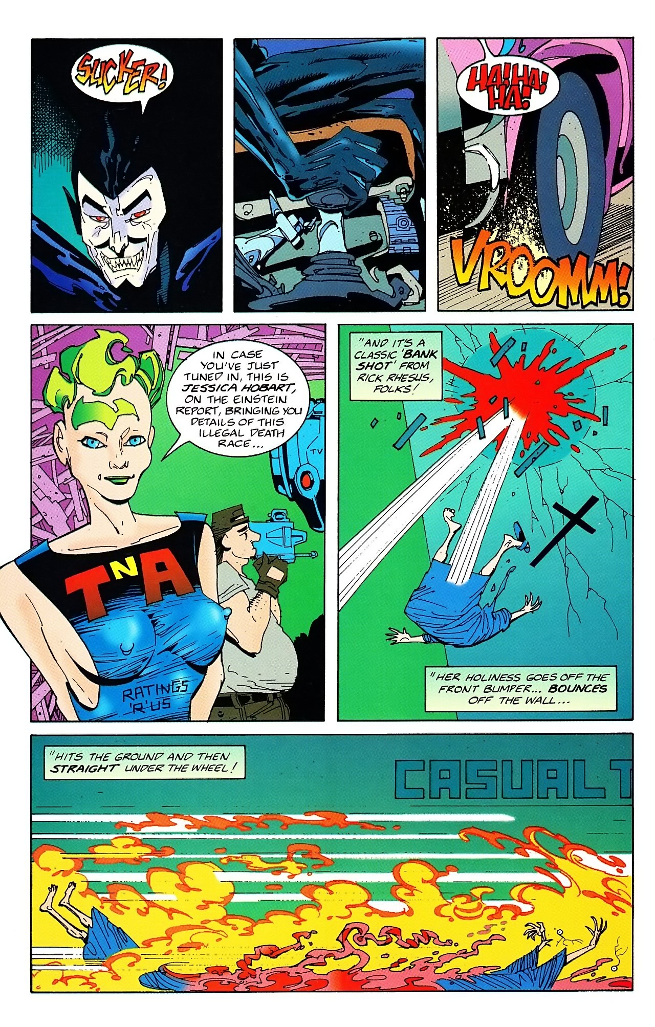 Read online Death Race 2020 comic -  Issue #2 - 6