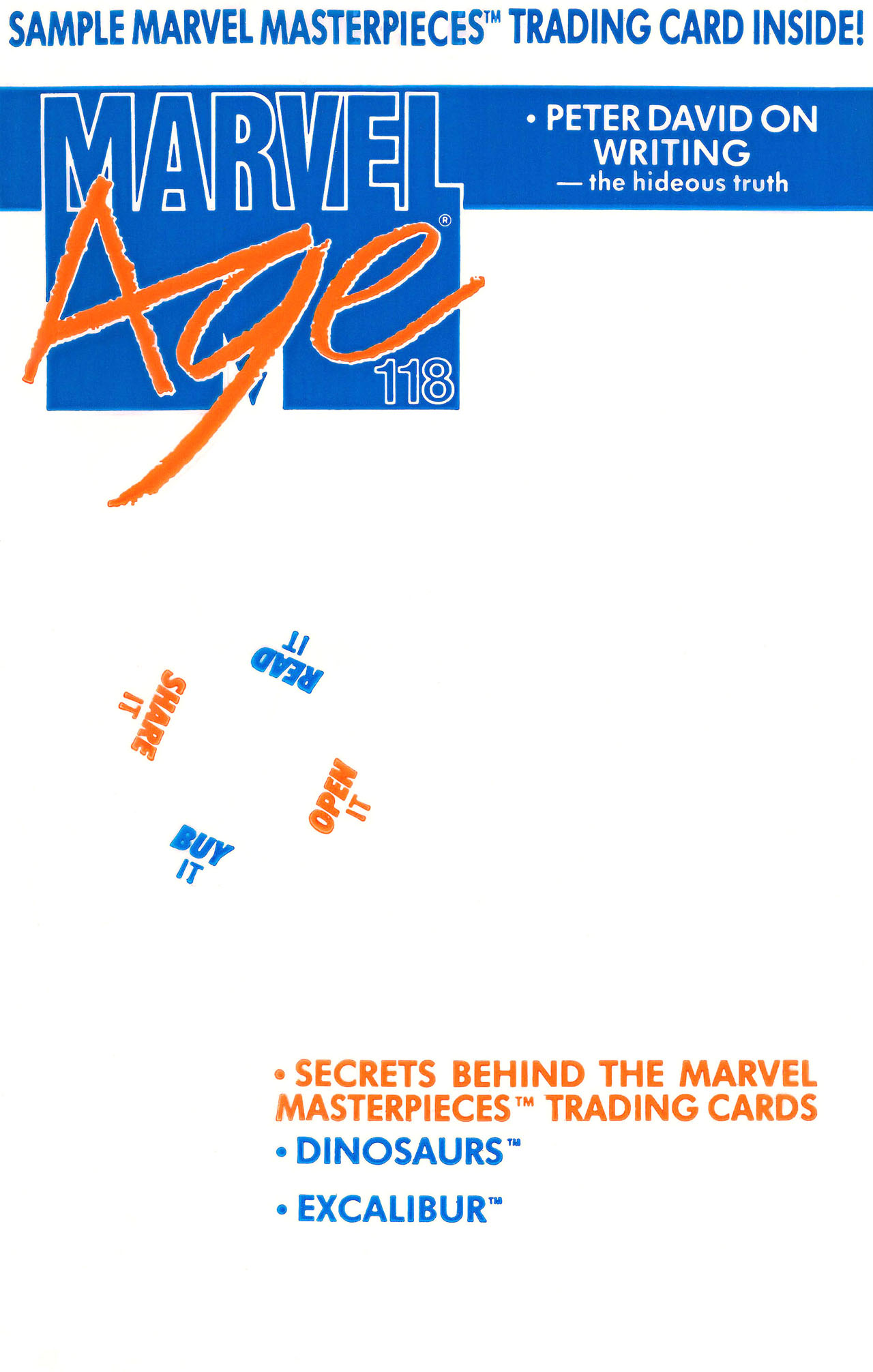 Read online Marvel Age comic -  Issue #118 - 2