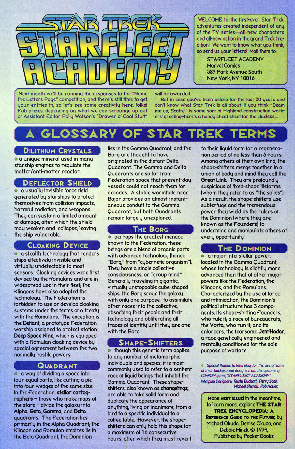 Read online Star Trek: Starfleet Academy (1996) comic -  Issue #3 - 35