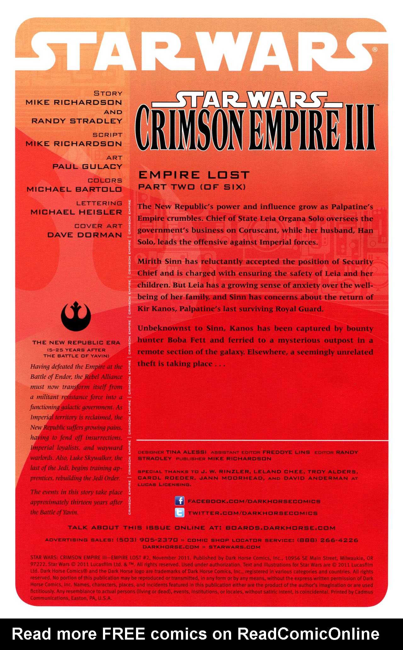 Read online Star Wars: Crimson Empire III - Empire Lost comic -  Issue #2 - 2