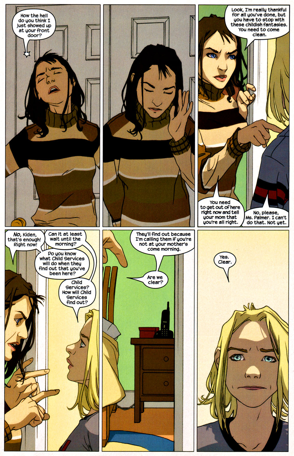 Read online NYX comic -  Issue #3 - 19