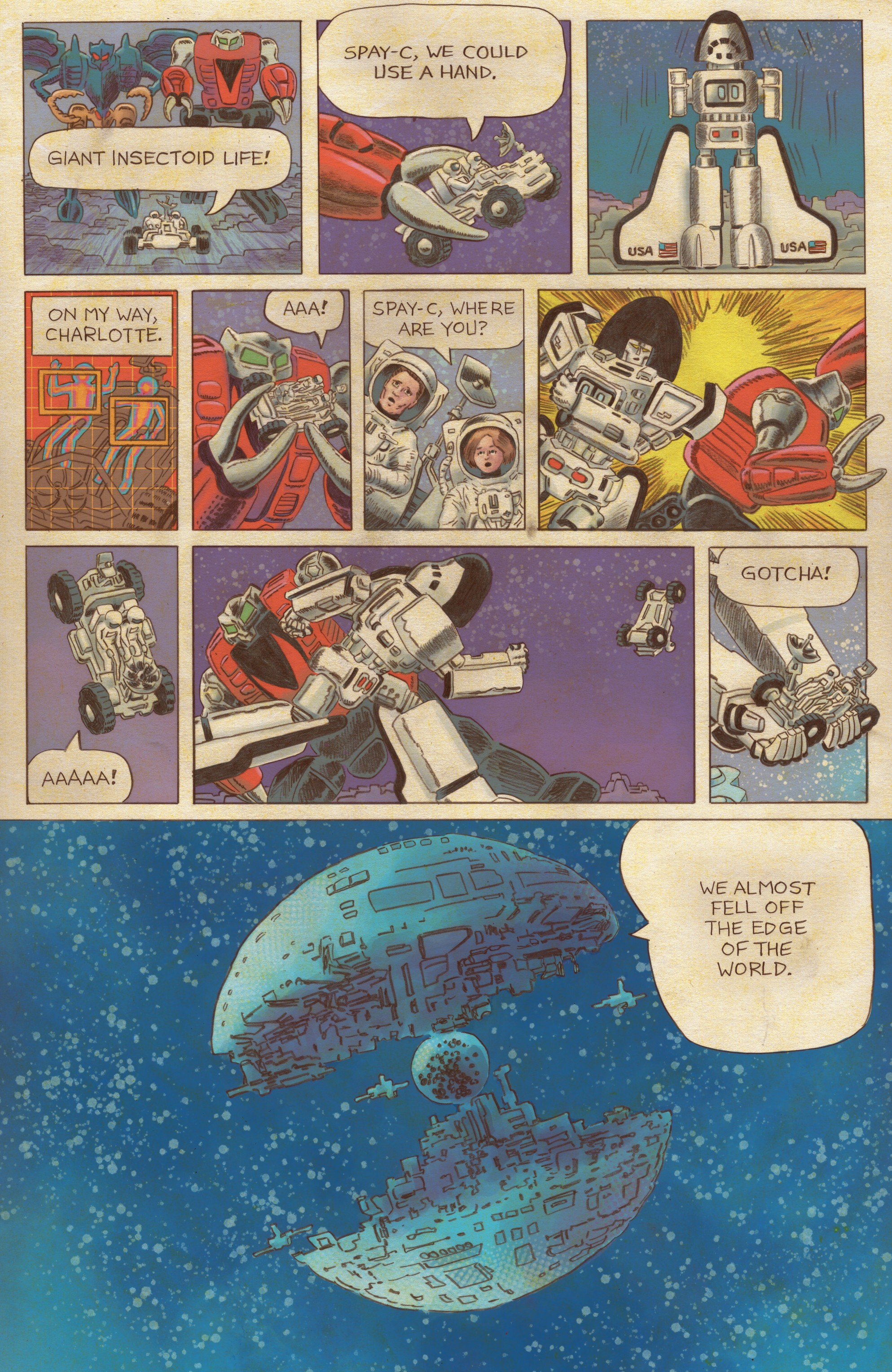 Read online Go-Bots comic -  Issue #3 - 4