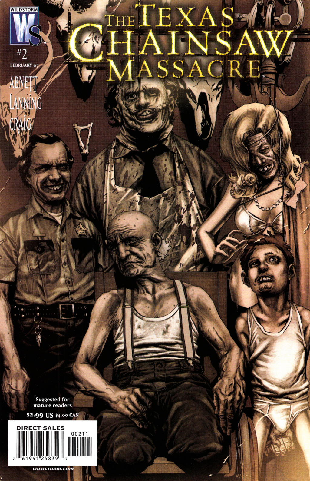 Read online The Texas Chainsaw Massacre (2007) comic -  Issue #2 - 1