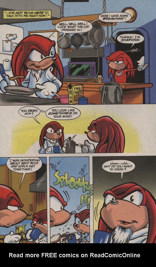 Read online Knuckles the Echidna comic -  Issue #26 - 10