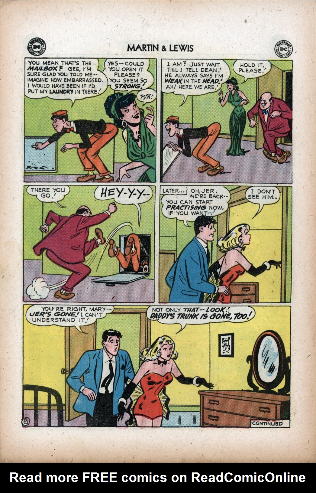 Read online The Adventures of Dean Martin and Jerry Lewis comic -  Issue #30 - 10