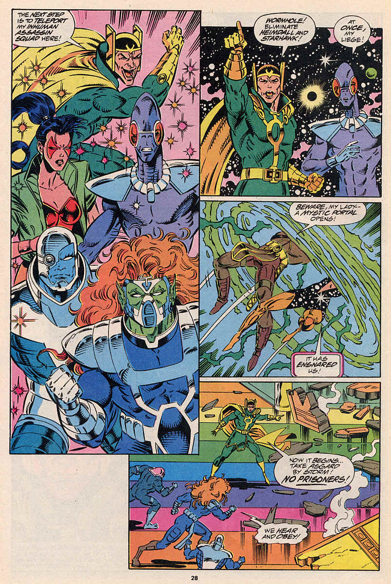 Read online Guardians of the Galaxy (1990) comic -  Issue #41 - 21