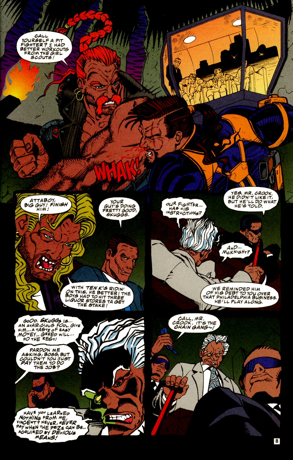 Read online Chain Gang War comic -  Issue #9 - 9
