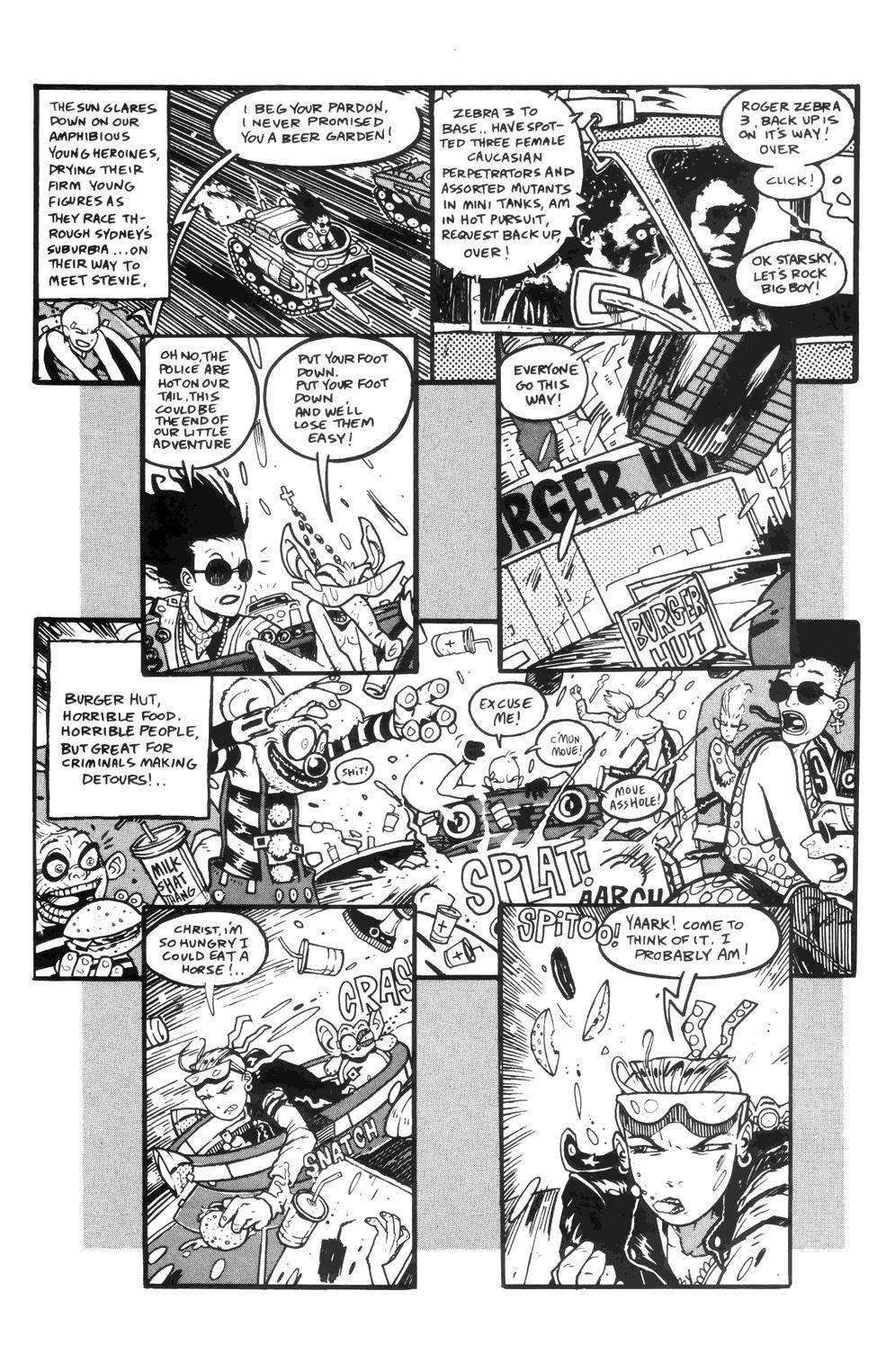 Read online Tank Girl (1991) comic -  Issue #3 - 6