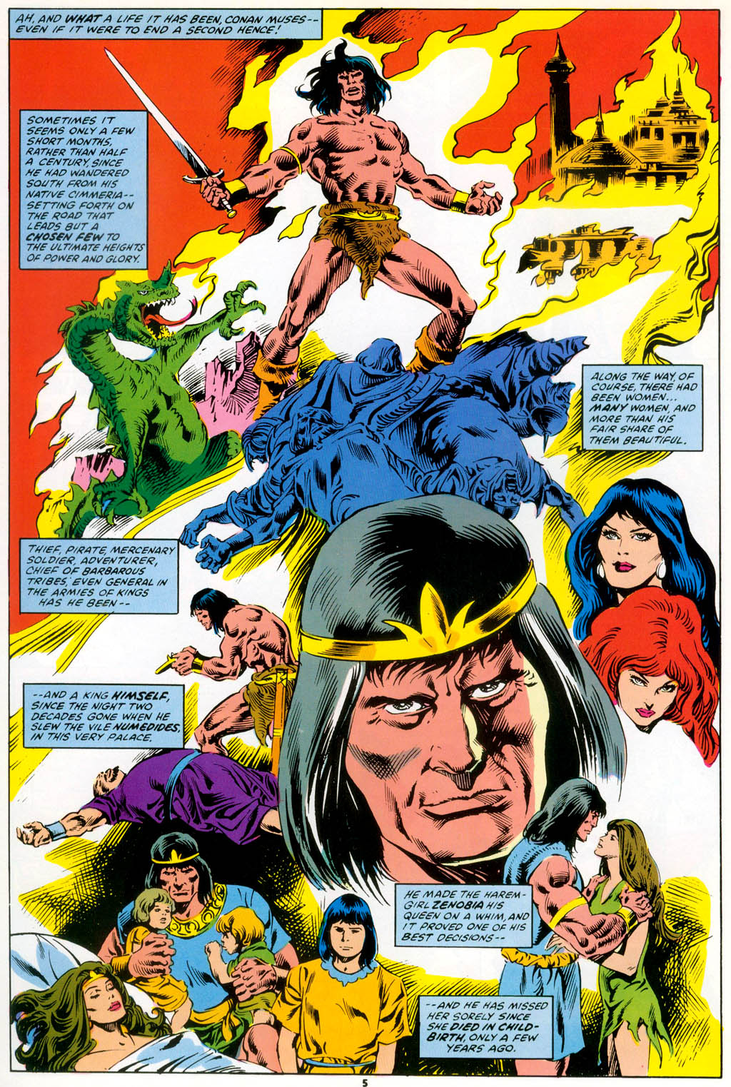 Read online Marvel Graphic Novel comic -  Issue #42 - Conan of the Isles - 6