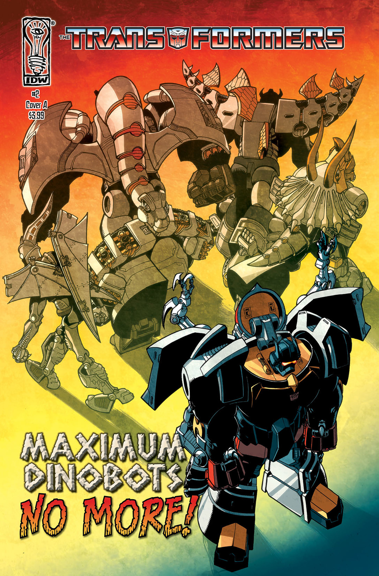 Read online The Transformers: Maximum Dinobots comic -  Issue #2 - 2
