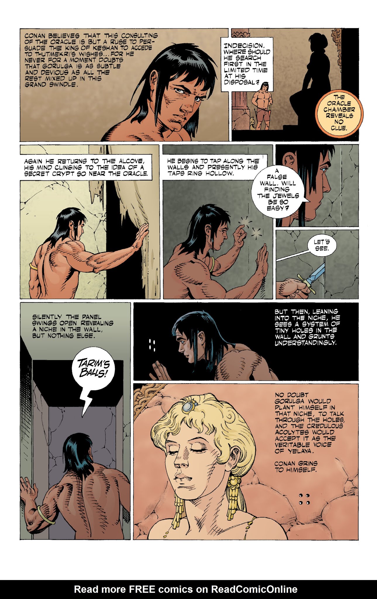 Read online Conan and the Jewels of Gwahlur comic -  Issue # _TPB - 18