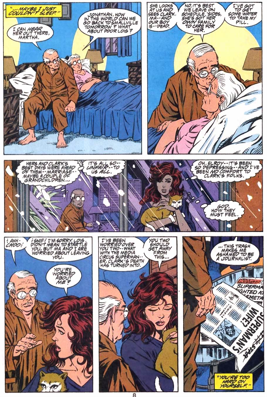 Read online Adventures of Superman (1987) comic -  Issue #499 - 9