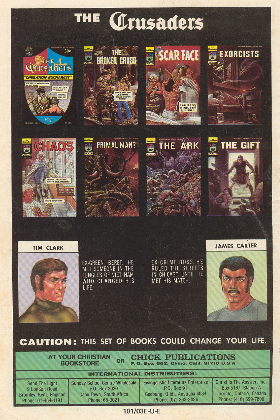 Read online The Crusaders (1974) comic -  Issue #1 - 36