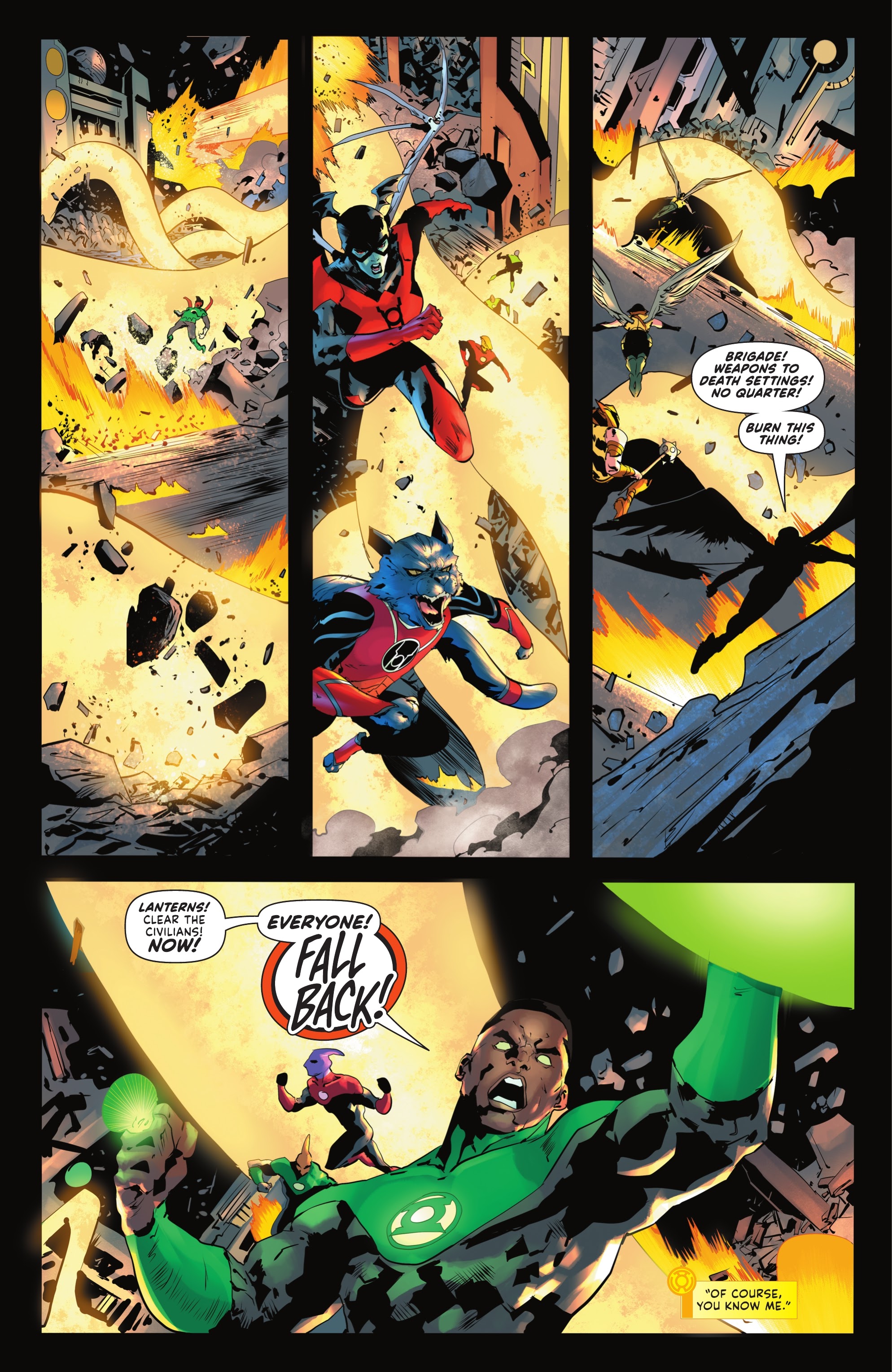 Read online Green Lantern (2021) comic -  Issue #1 - 22