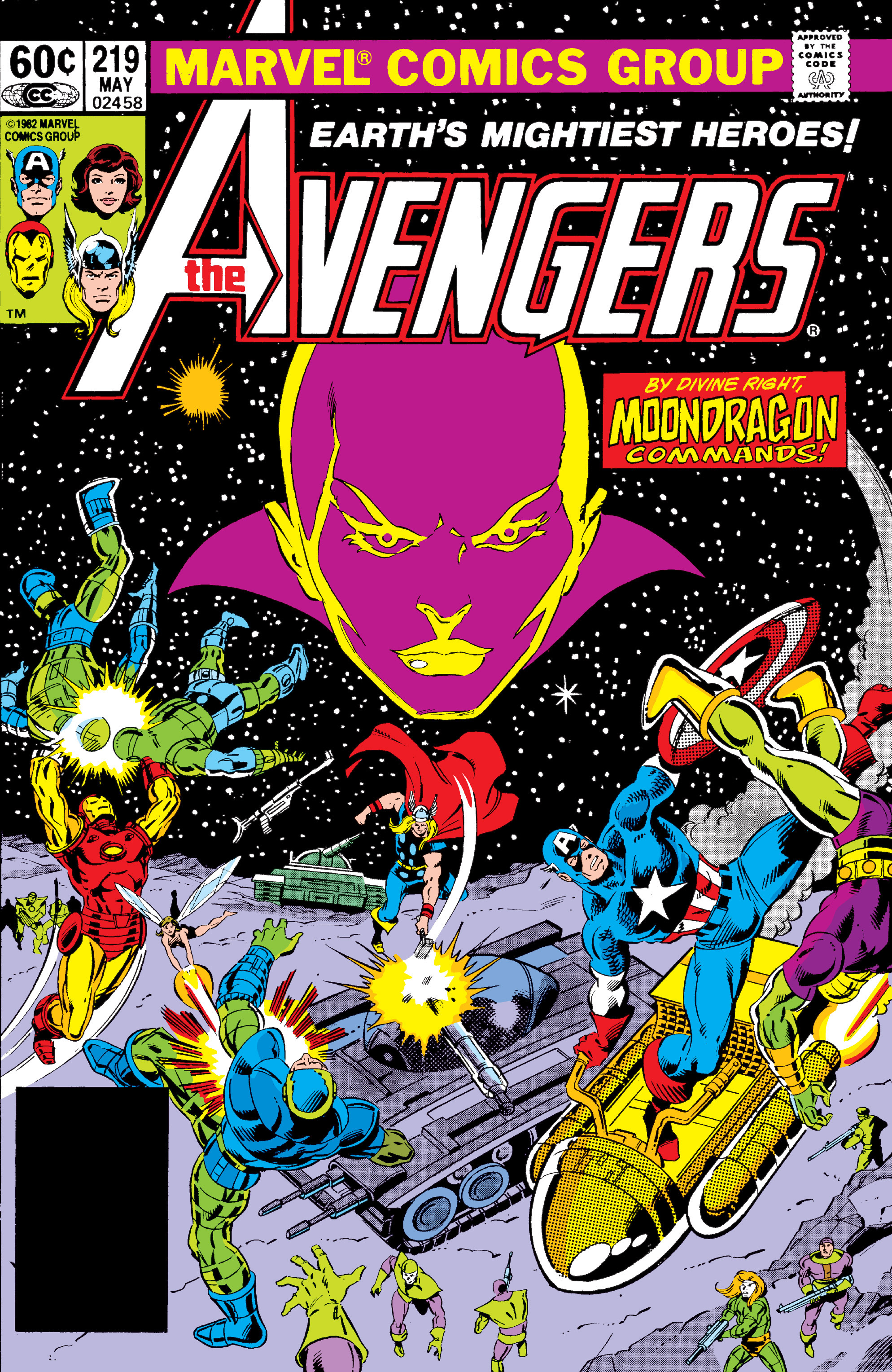 Read online The Avengers (1963) comic -  Issue #219 - 1
