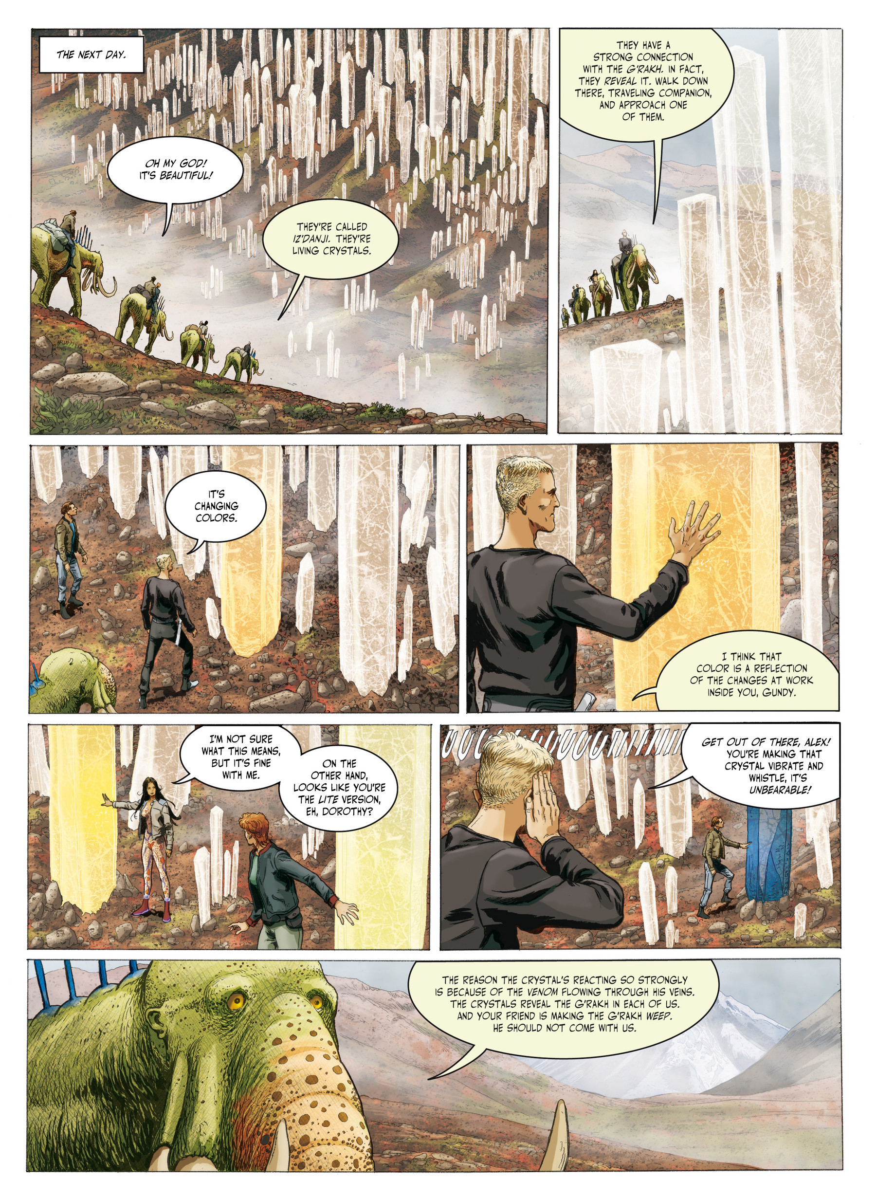 Read online Robert Silverberg's COLONIES comic -  Issue #2 - 14