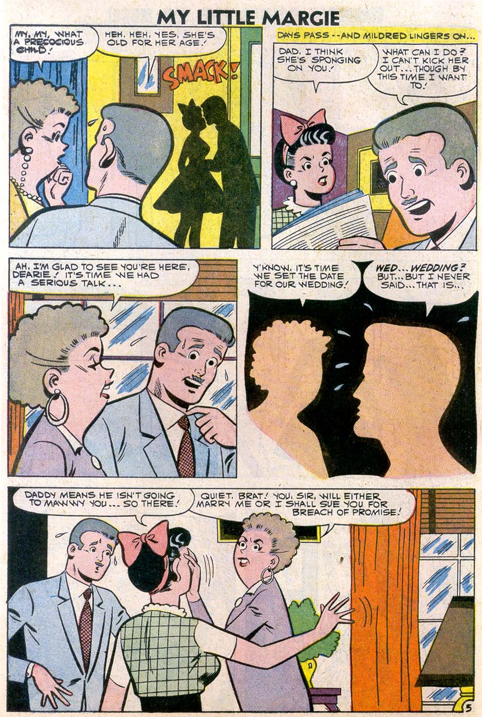 Read online My Little Margie (1954) comic -  Issue #30 - 9