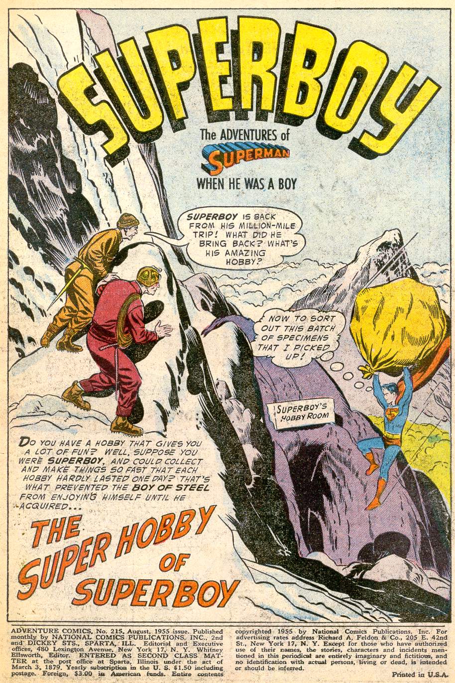 Read online Adventure Comics (1938) comic -  Issue #215 - 3